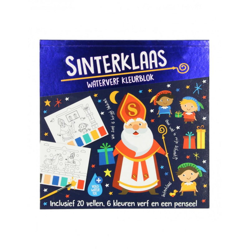 Load image into Gallery viewer, Waterverf Kleurblok Sinterklaas
