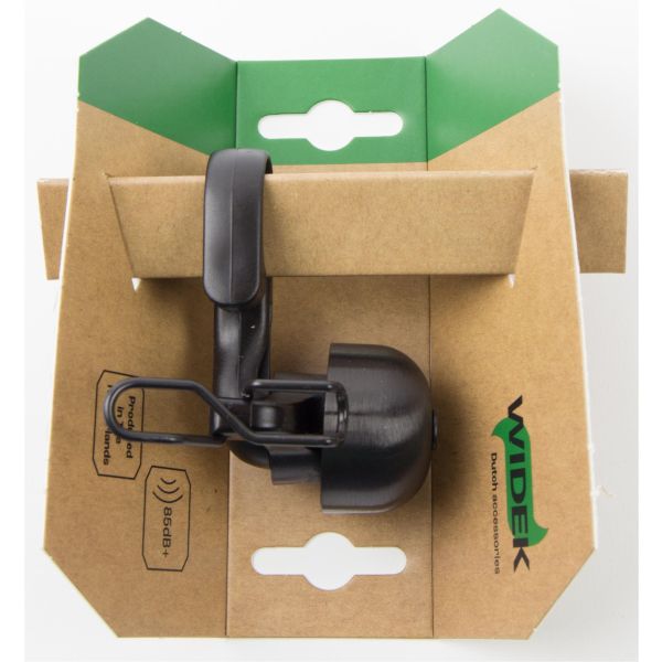 Load image into Gallery viewer, Widek bel met beugel e-bike pvd-coated zwart
