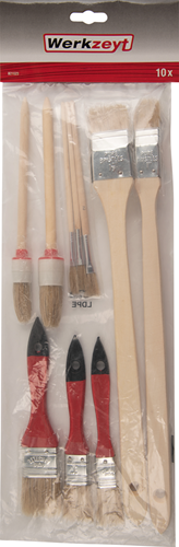 Load image into Gallery viewer, Werkzeyt set penselen 10dlg - b21623