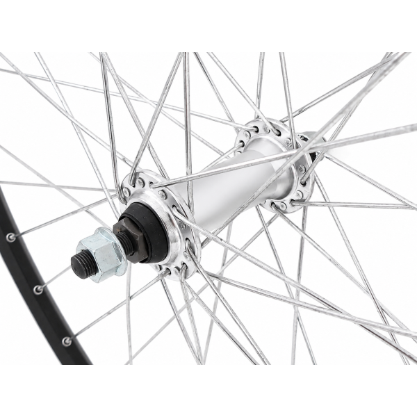 Load image into Gallery viewer, Abi voorwiel 28 inch zac 2000 - aluminium naaf - zwart