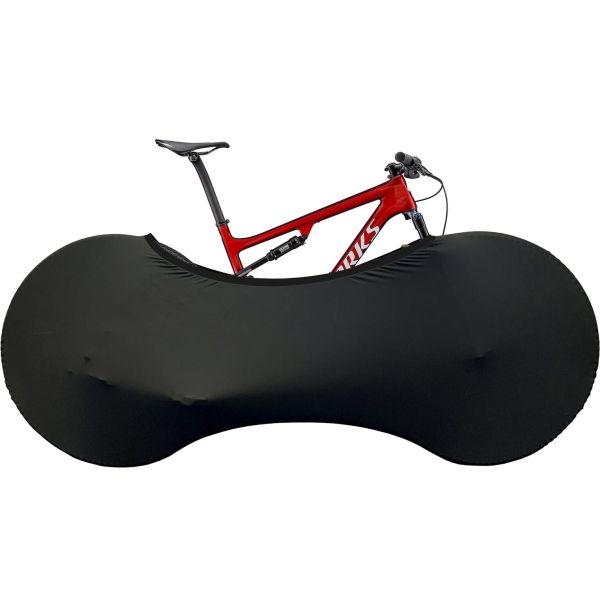 Load image into Gallery viewer, Ds covers wheel fietssok stretch-fit zwart