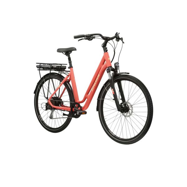 Afbeelding laden in galerijviewer, Kross e-bike 28'' sentio hybrid 2.0 - model 2025 - mat koraal - medium (20'')