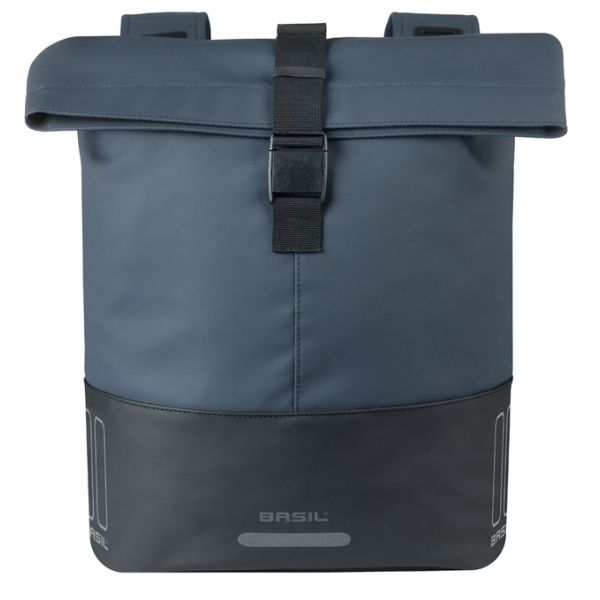 Load image into Gallery viewer, Basil b.v. tas basil cove dubbel blauw zwart | 32l