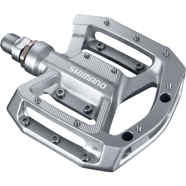 Load image into Gallery viewer, Shimano pedal pd-gr500 shim.pedals pdgr500 flat mount alu si