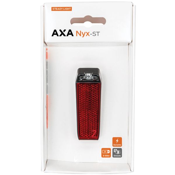 Load image into Gallery viewer, Spatbordachterlicht Axa Nyx Dynamo Steady