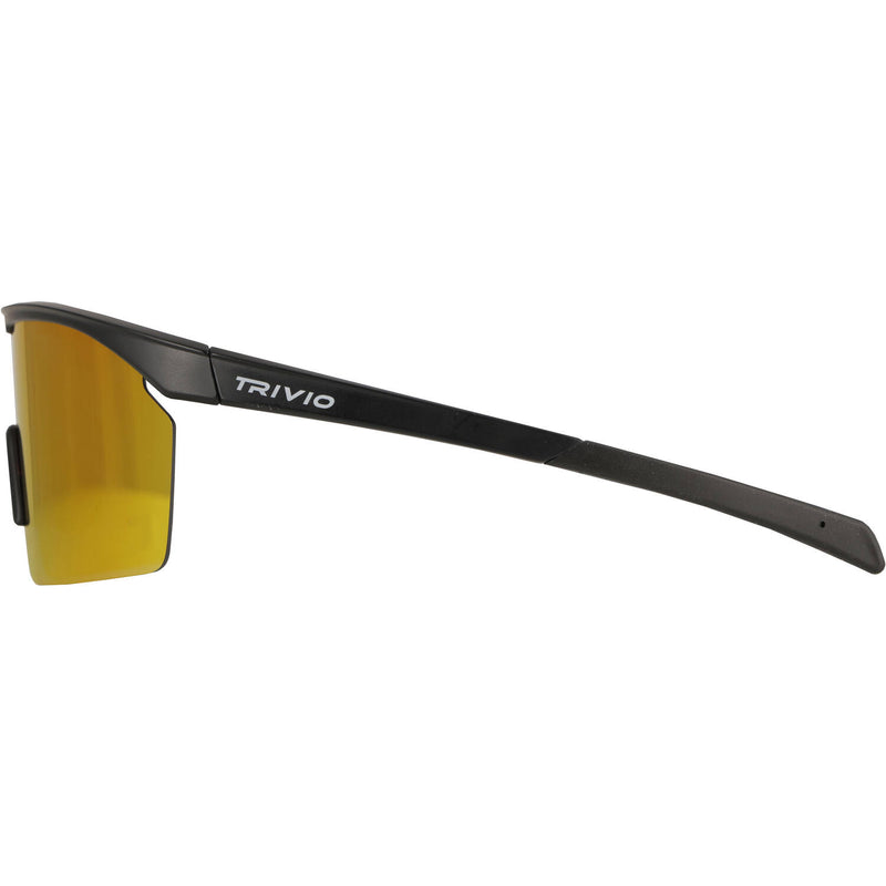 Load image into Gallery viewer, Trivio - fietsbril noa zwart revo rood met extra transparante lens
