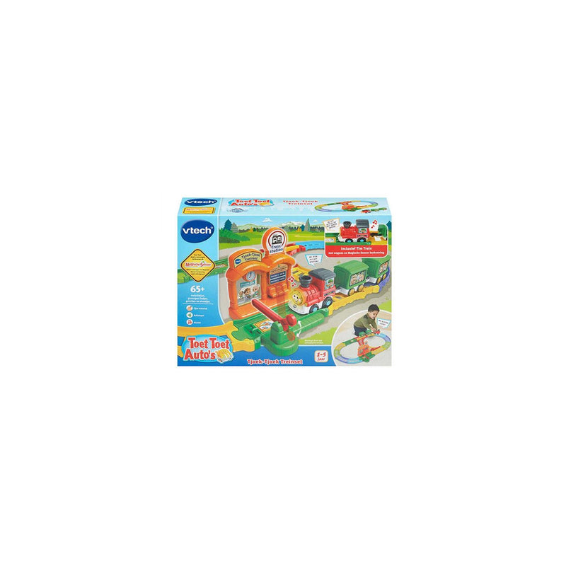 Load image into Gallery viewer, Vtech toet toet auto- tjoek-tjoek treinset