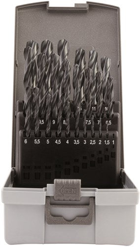 Afbeelding laden in galerijviewer, Bahco hss-r borenset voor metaal | 25-delig - 4515-set-25
