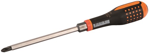 Afbeelding laden in galerijviewer, Bahco schroevendraaier ergo™ | driecomponentengreep | doorlopend blad | phillips | ph1 x 100 mm - be-8610tb