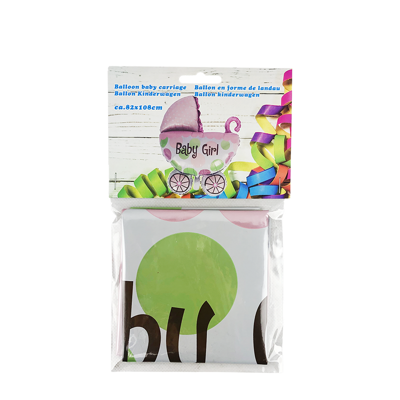Afbeelding laden in galerijviewer, Ballon folie kinderwagen baby girl 108x82cm