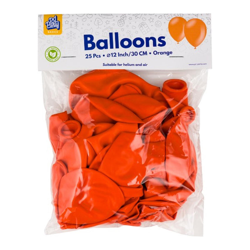 Afbeelding laden in galerijviewer, Paperdreams ballonnen oranje 30cm 25 stuks