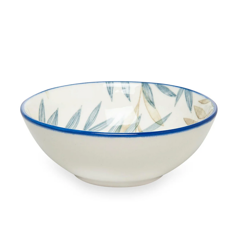 Afbeelding laden in galerijviewer, Bambum serviesset fondo blauw 12-delig