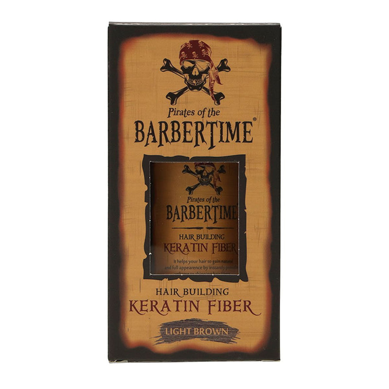 Load image into Gallery viewer, Barbertime hair building keratin fiber light brown 21gr.