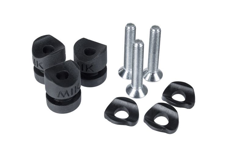 Load image into Gallery viewer, MIK SIDE - studs - set van 3 stuks - zwart