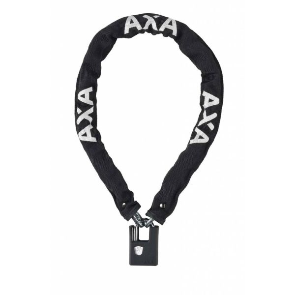 Load image into Gallery viewer, AXA Clinch+ Kettingslot 85cm Zwart - Kwalitatief hoogwaardig fietskettingslot