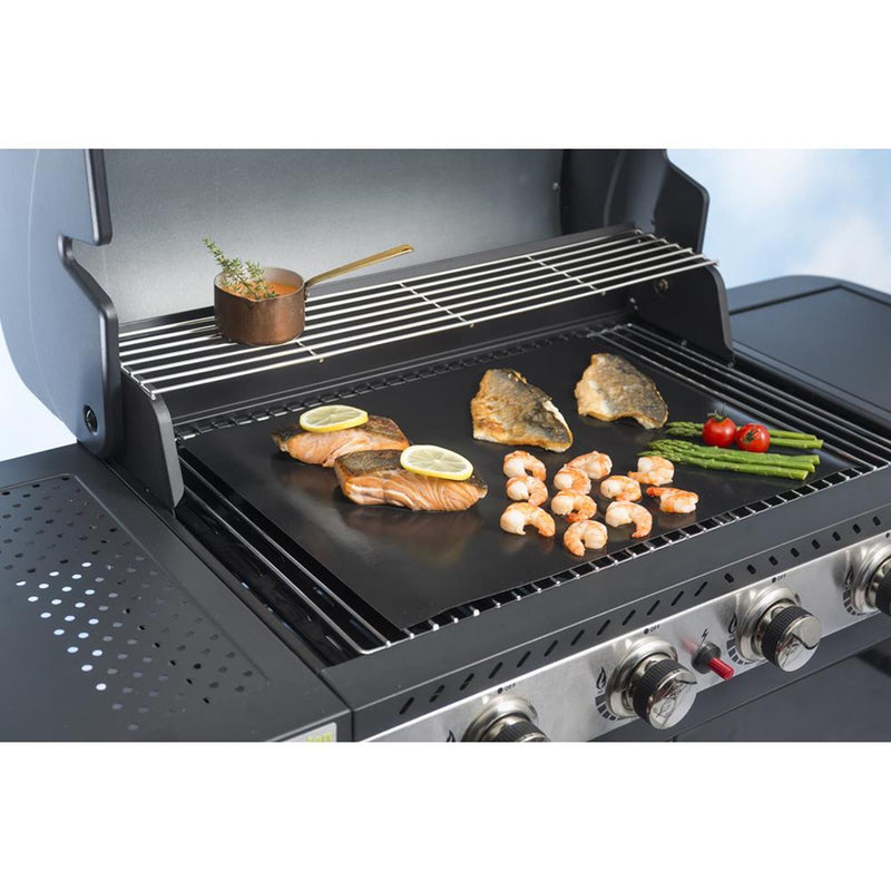 Load image into Gallery viewer, Nostik barbecue grillfolie 40x50cm antikleef zwart