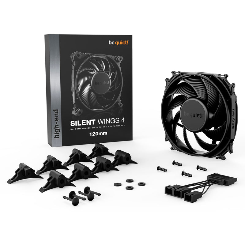 Load image into Gallery viewer, Be quiet! Silent 4 120x120x25