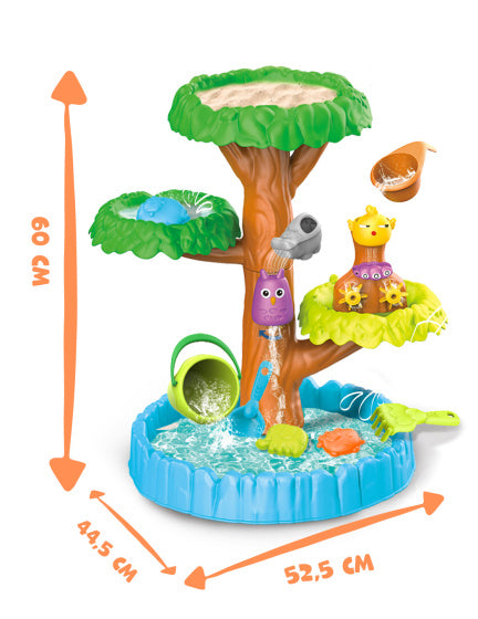 Load image into Gallery viewer, Beach toys zand- en watertafel met accessoires 16-delig