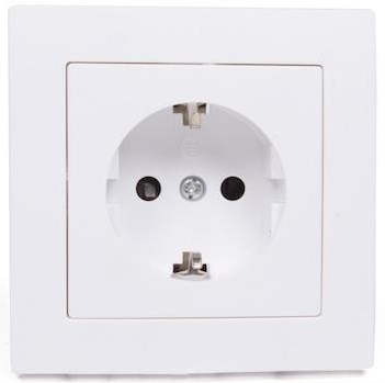 Afbeelding laden in galerijviewer, Enzo benson inbouw stopcontact ra wit - 4650010