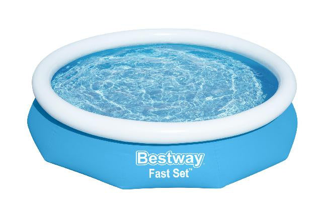 Load image into Gallery viewer, Bestway opblaaszwembad fast set met pomp rond 305-s