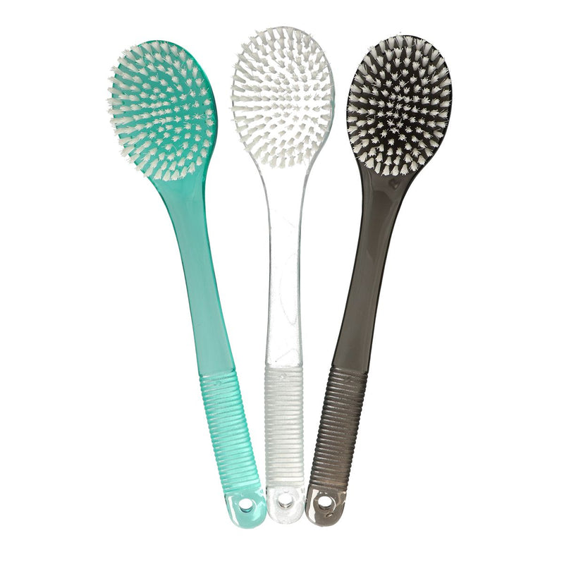 Load image into Gallery viewer, Bath fun badborstel frosted 3 kleuren assorti