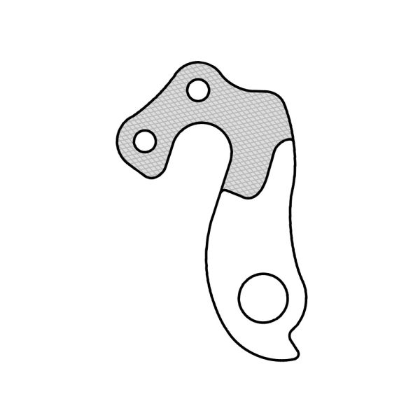 Load image into Gallery viewer, Union derailleurpad GH-126 met schroefset M4x0.7