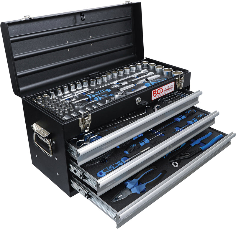 Load image into Gallery viewer, Bgs technic metal tool case with 143 tools
