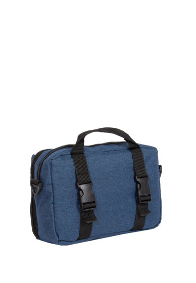 Load image into Gallery viewer, Bike drops stuurtas met schouderhengsel nylon 3l navy