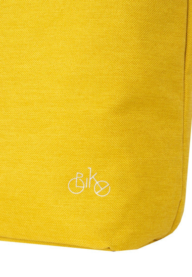 Load image into Gallery viewer, Bike drops shopper fietstas met schouderhengsel nylon 12l geel