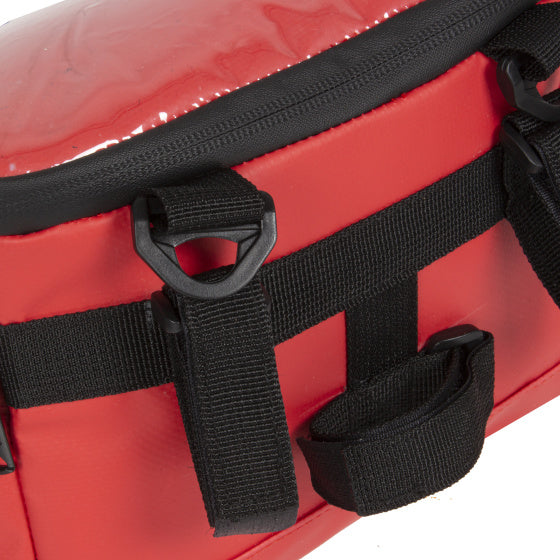 Load image into Gallery viewer, Bike splash waterafstotende stuurtas met schouderhengsel 5l rood