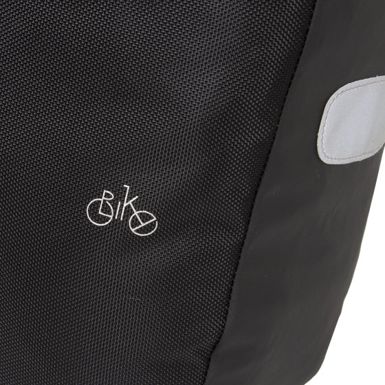 Load image into Gallery viewer, Bike wave fietsschoudertas nylon 12l zwart