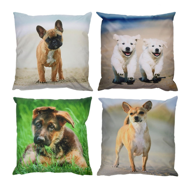 Afbeelding laden in galerijviewer, Esschert design buitenkussen hond