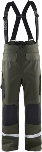Load image into Gallery viewer, Blåkläder regenbroek level 2 13052003 | army groen | maat 4xl - 7330509570746