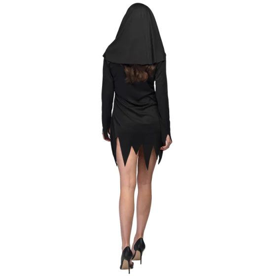 Load image into Gallery viewer, Boland Bloody non kostuum dames zwart wit maat 40 42 (M)