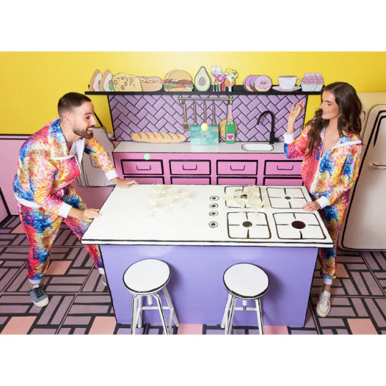 Load image into Gallery viewer, Boland Disco Babe Trainingspak Dames Multicolor maat XL