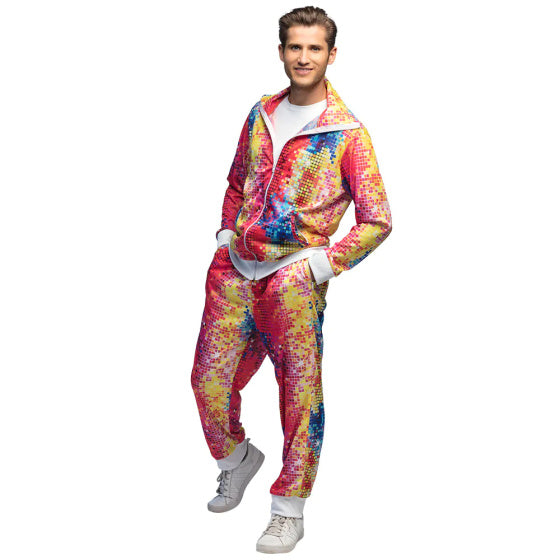 Load image into Gallery viewer, Boland Disco dude trainingspak heren multicolor maat L