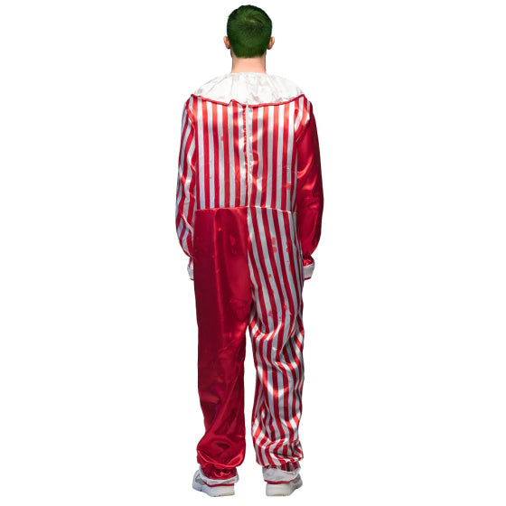 Load image into Gallery viewer, Boland Killer clown kostuum heren rood wit maat 54 56 (XL)