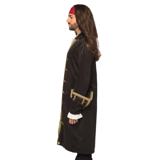 Load image into Gallery viewer, Boland Piratenjas Heren Polyester Zwart Goud Maat 52