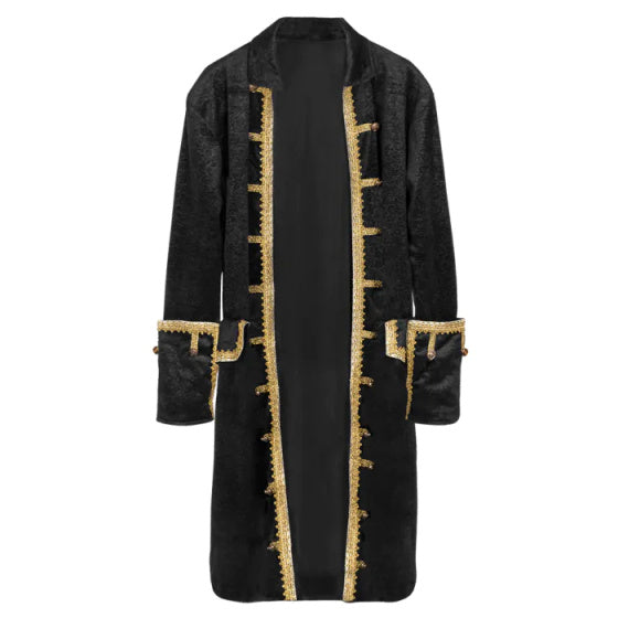 Load image into Gallery viewer, Boland Piratenjas Heren Polyester Zwart Goud Maat 52