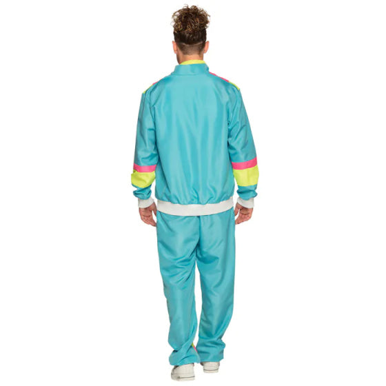 Load image into Gallery viewer, Boland retro trainingspak heren polyester blauw maat xl