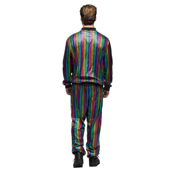 Load image into Gallery viewer, Boland Trainingspak Regenboog Heren maat XL
