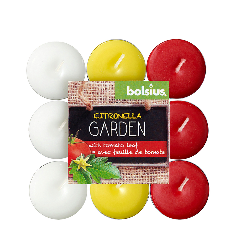 Afbeelding laden in galerijviewer, Bolsius geurtheelicht citronella garden 18 stuks