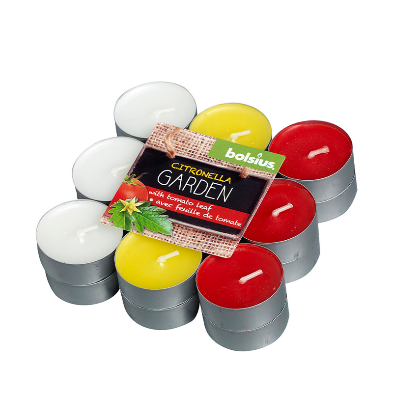 Afbeelding laden in galerijviewer, Bolsius geurtheelicht citronella garden 18 stuks