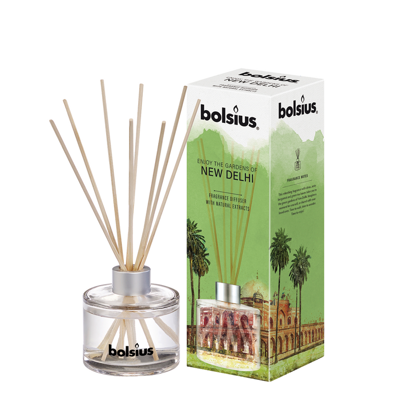 Afbeelding laden in galerijviewer, Bolsius geurverspreider around the world new delhi 100ml