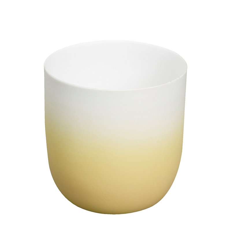 Afbeelding laden in galerijviewer, Bolsius theelichthouder keramiek caramel gold 75 70mm