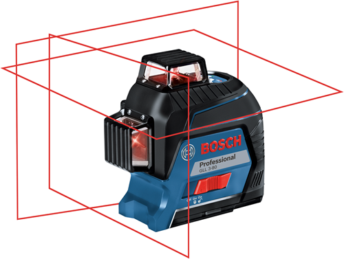 Load image into Gallery viewer, Bosch blauw gll 3-80 kruislijnlaser - 0601063s00