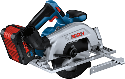 Load image into Gallery viewer, Bosch blauw gks 18v-57-2 accu-cirkelzaag | 165 mm | 2 x 5.5 ah accu + snellader | in l-boxx 06016c1202
