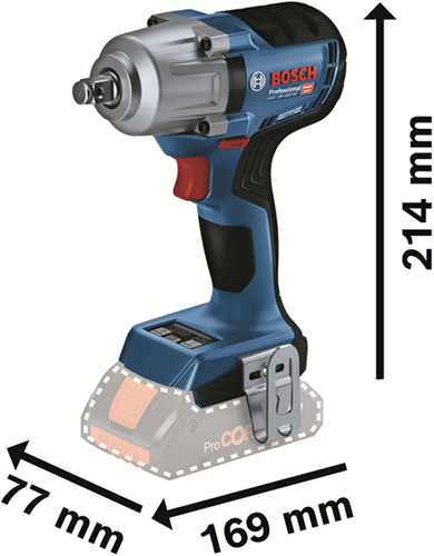 Load image into Gallery viewer, Bosch blauw gds 18v-450 hc | accu slagmoersleutel | 18v | 450 nm | zonder accu's en lader - 06019k4000