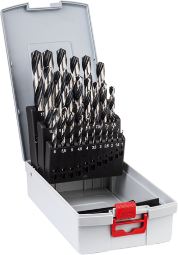 Load image into Gallery viewer, Bosch accessoires hss spiraalboor | pointteq | 25-delige probox - 2608577352