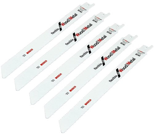 Load image into Gallery viewer, Bosch accessoires 100x reciprozaagblad flexible voor hout en metaal s1122hf - 2608656034